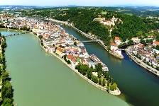 Passau Town of Three rivers